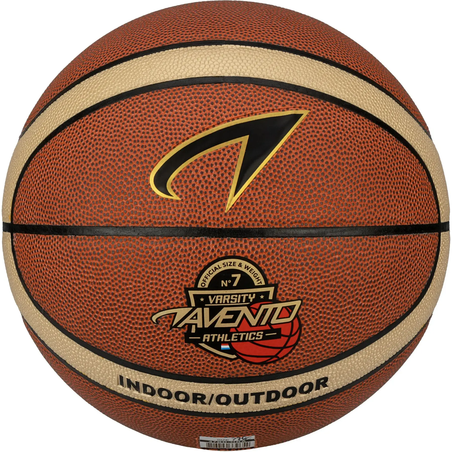 Ballon de basketball plastifié Avento Varsity Athletics