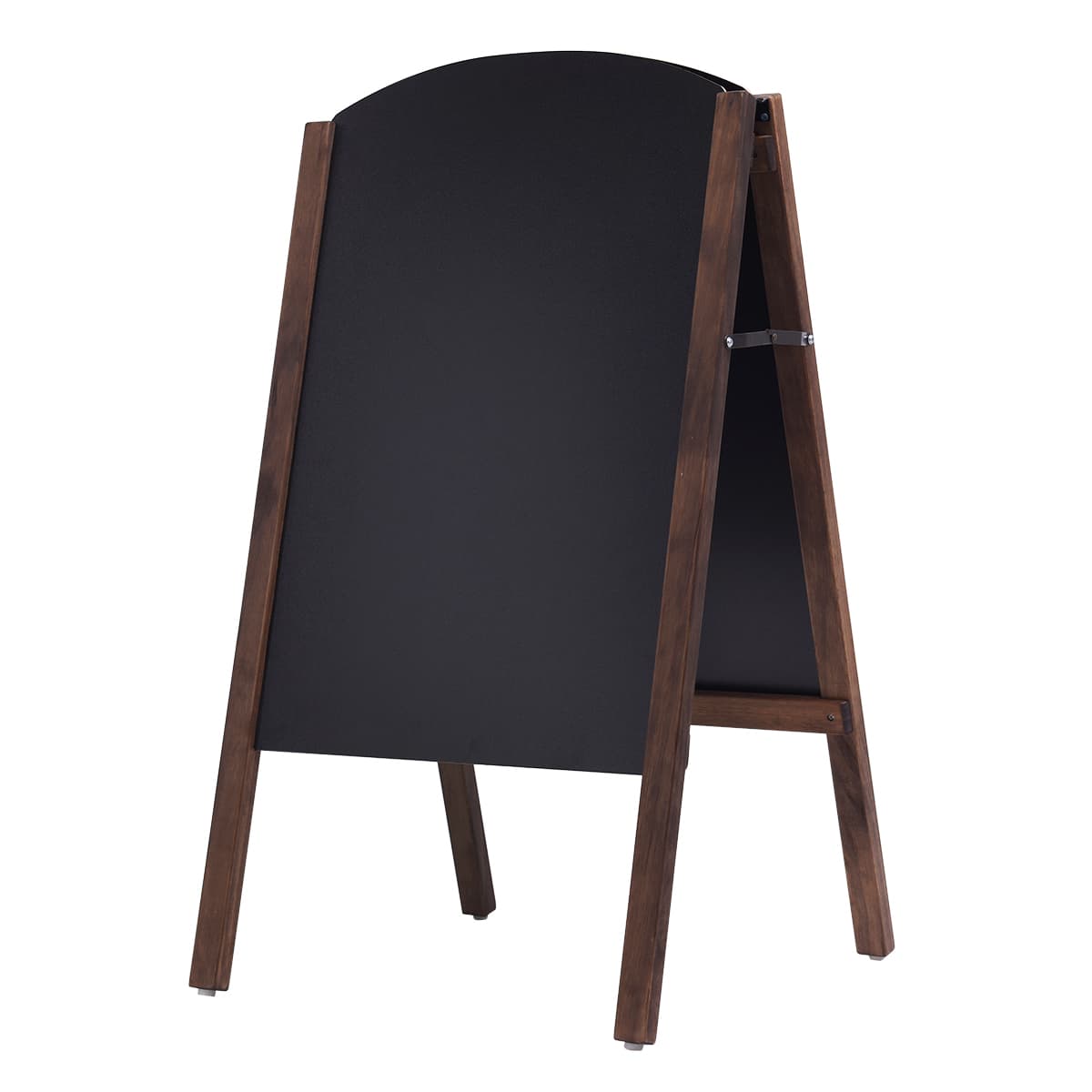 CostwayPanneau Ardoise publicitaire chevalet double face tableau à craie 45x41x80cm pour restaurant, hôtel, marché, événements